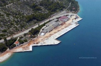 Povezana Hrvatska: Izgradnja pomorsko-putničkog terminala Vela Luka - lipanj 2022. godine