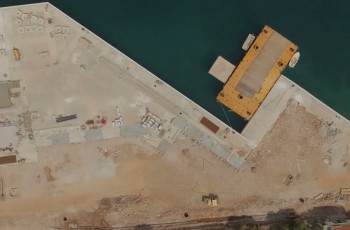 Povezana Hrvatska: Izgradnja pomorsko-putničkog terminala Vela Luka - kolovoz 2022. godine