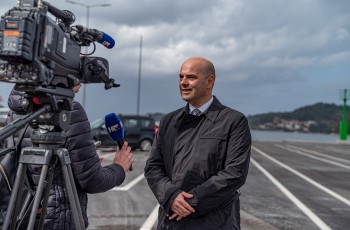 Boris Žuvela: U prosincu očekujemo prve trajekte na novom terminalu u Veloj Luci